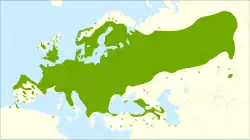 Areál rozšíření