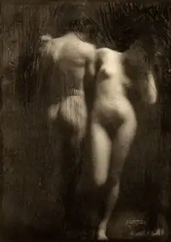 Adam a Eva, 1898, publikováno v Camera Work č. 30, 1910