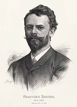 František Ženíšek – autor návrhu sgrafit