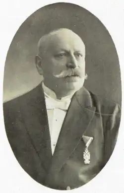 František Dvorský okolo roku 1900