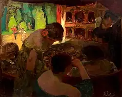 František Jakub V divadelní lóži