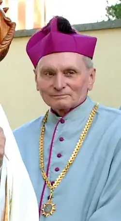 František Opletal v Litoměřicích při oslavě 950. výročí od založení kapituly (8. června 2007)