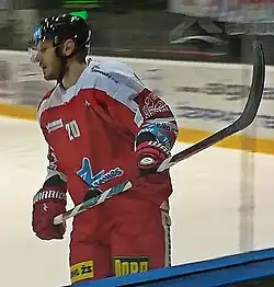 František Skladaný v dresu HC Olomouc