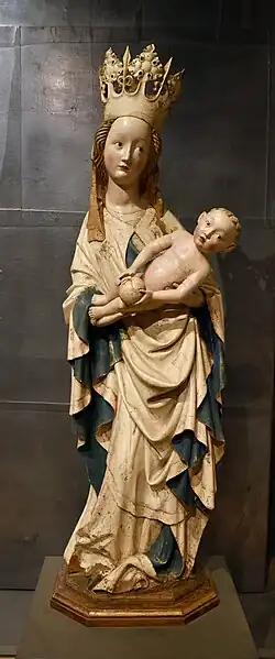 Františkánská madona (kolem 1415 nebo 1430), Národní galerie Praha