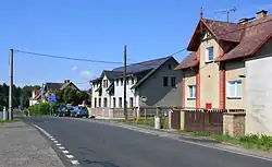 Hlavní ulice v Alejích