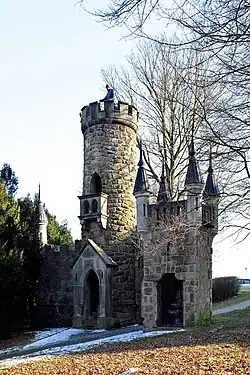 Rozhledna v únoru 2018