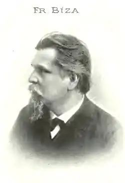 František Bíza před r. 1899