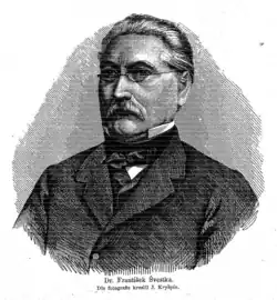 František Krišpín – Portrét Františka Švestky (1869)