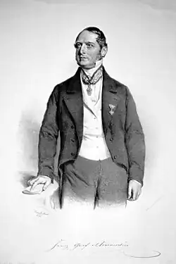 (litografie, 1854, Josef Kriehuber)