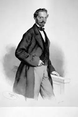 František Šebek r. 1860 (kreslil Josef Kriehuber)