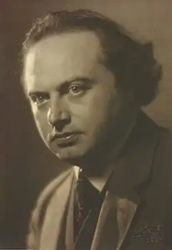 Franz Werfel, portrét z roku 1927