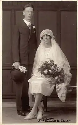 Svatební fotografie, Swindon, 20. léta