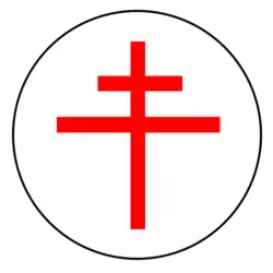 Původní výsostný znak Forces aériennes françaises libres.[p 1]