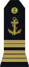 Francouzské námořnictvo: Capitaine de vaisseau
