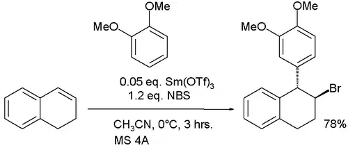 Friedelova–Craftsova alkylace za použití alkenu