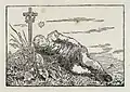 Caspar David Friedrich, Chlapec spící na hrobě, asi 1801–03