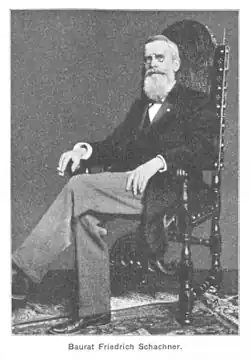 Friedrich Schachner v roce 1902