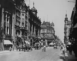 Friedrichstraße v Berlíně, 1909