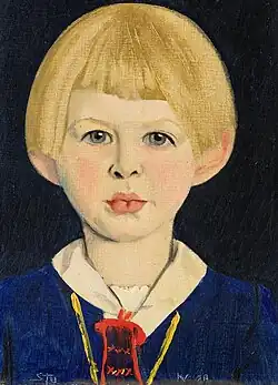 Fritz Stuckenberg, Porträt Hjordis, 1929