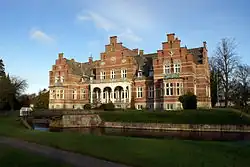 Fuglsangské panské sídlo, nyní hlavní kulturní centrum na ostrově