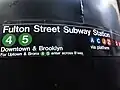 Fulton Street Subway Station