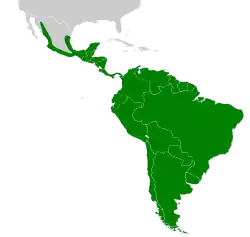 Areál rozšíření