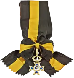 Insignie řádu ve třídě velkokříže