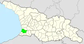 Municipalita Kobuleti na mapě