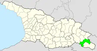 Municipalita Signagi na mapě