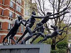 Pan Statue, také známá jako Rush of Green, 1961, Hyde Park, Londýn