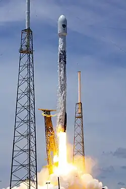 Start mise GPSIII-SV05, použit je první stupeň B1062.