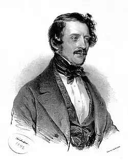 Donizetti, rytina Josepha Kriehubera z roku 1842.jpg