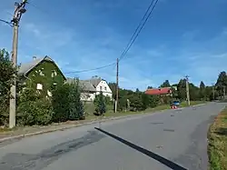 Severní část vesnice