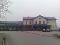 Železniční stanice v Galantě