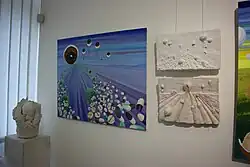 Samostatná výstava "Kousek cesty", Galerie 9, Praha 9, 2017