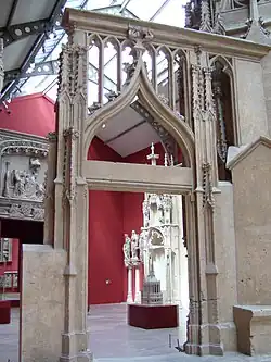 Vystavené odlitky v muzeu