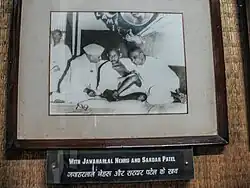 Gándhí v expozici muzea