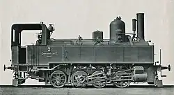 Lokomotiva konstrukční řady Vc StEG (výrobní číslo 3971 z roku 1913) 