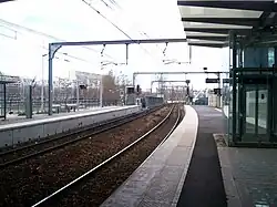 Nástupiště linky RER C