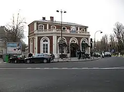 Nádraží sloužící jako restaurace