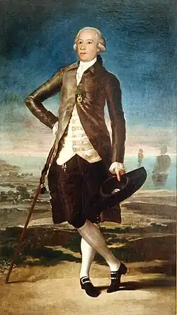 Jovellanos na obraze Francisca Goyi (asi 1782)