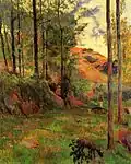 Paul Gauguin: Chemin en bas de Pont-Aven