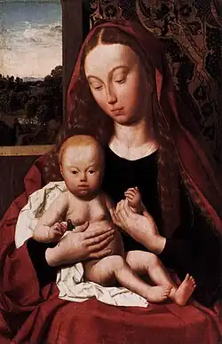 Madona s dítětem, Gemäldegalerie Berlin