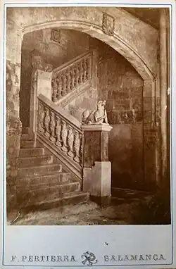 Fotografie architektury, Salamanca, archiv španělské Národní knihovny, 1883