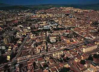 celkový pohled na město