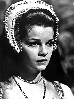 Geneviève Bujold ve filmu "Tisíc dnů s Annou" (1969)