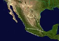 Mexická plošina - Altiplanicie Mexicana
