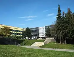 Geologický pavilon v areálu VŠB-TUO v Ostravě-Porubě