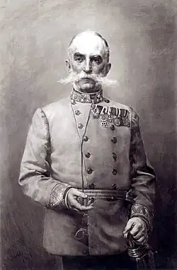 Polní zbrojmistr baron Georg von Waldstätten (1896)