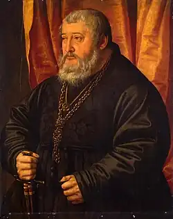 Falckrabě Ottheinrich (1550), Ermitáž
